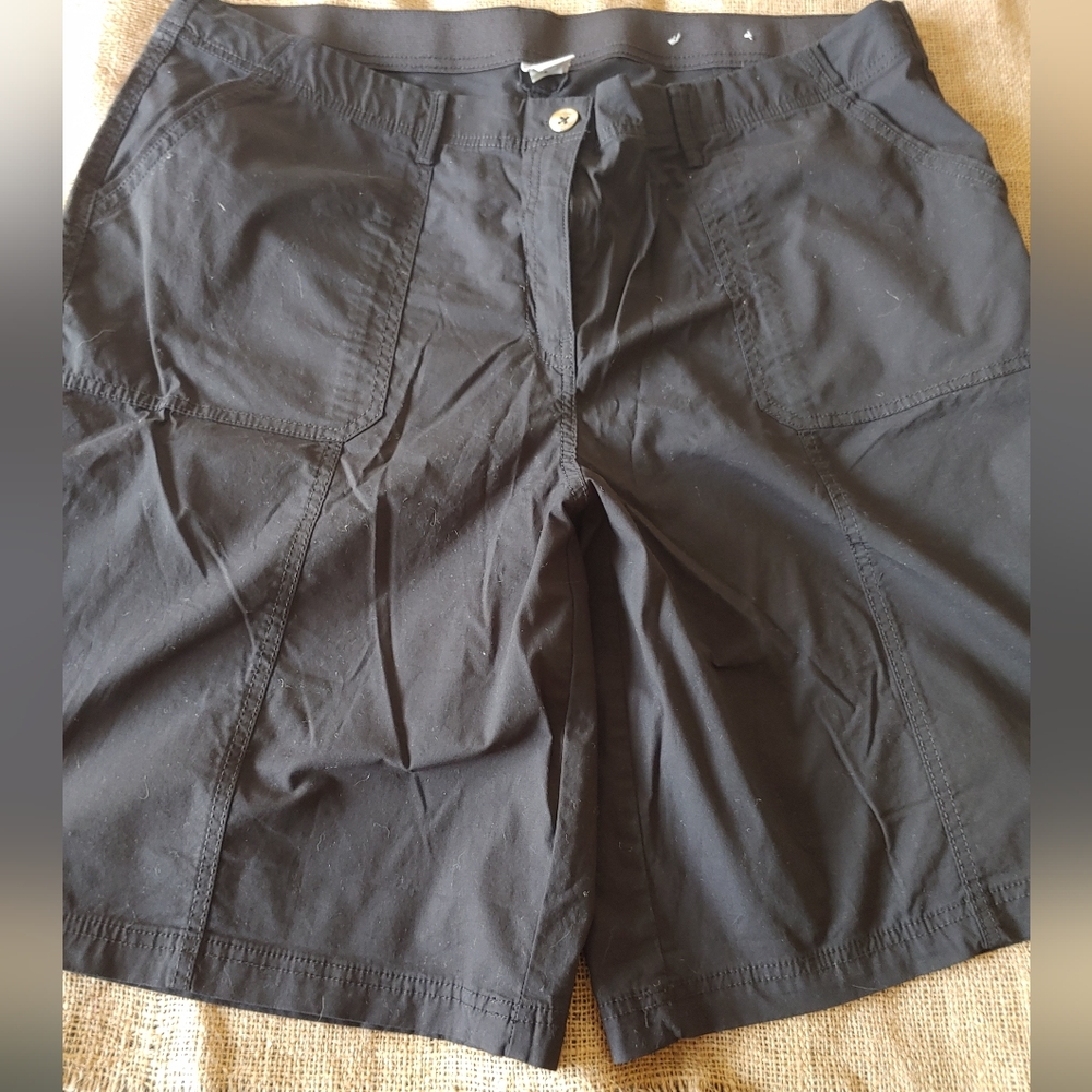 Chico's Elegant Black Shorts